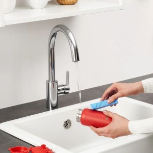 Sticla apa, inox, 320ml, Rosu - Ion8