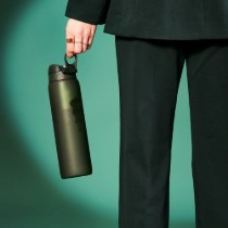 Sticla apa, recyclon, 1L, Dark Green - Ion8