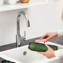 Sticla apa, recyclon, 1L, Dark Green - Ion8