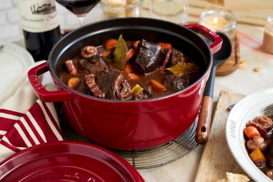 Oala Cocotte fonta, 24cm/3,8L, Bordeaux - Staub