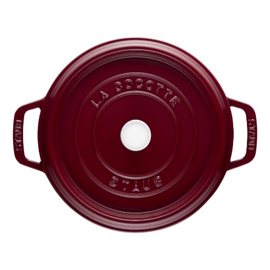 Oala Cocotte fonta, 24cm/3,8L, Bordeaux - Staub