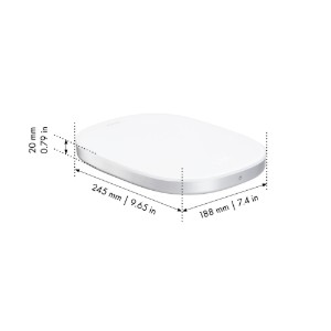 Cantar digital de bucatarie, 10kg, "Enfinigy", Silver - Zwilling