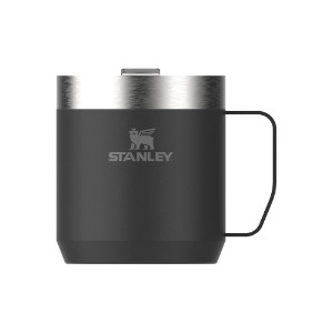 Cana camping, inox, 350ml, "Classic Legendary", Matte Black Pebble - Stanley