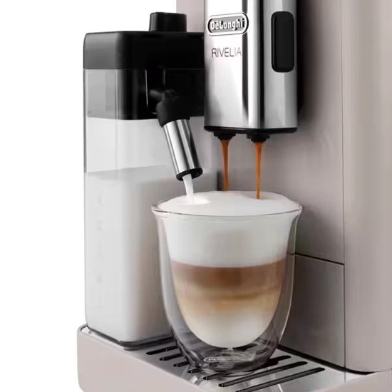 Espressor automat 1450W, "Rivelia", Sand Beige - DeLonghi