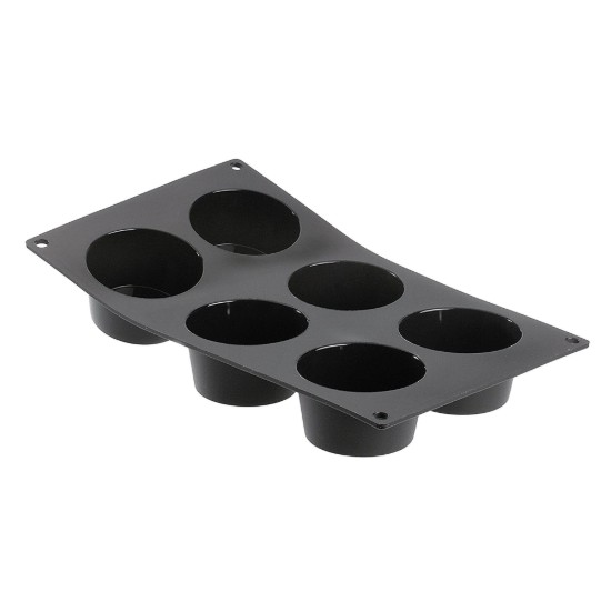 Forma pentru 6 briose, din silicon, 30 x 17 cm - de Buyer
