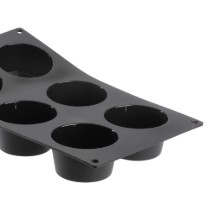 Forma pentru 6 briose, din silicon, 30 x 17 cm - de Buyer