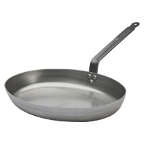 Tigaie ovala peste, otel, 36 x 26 cm, "CARBONE PLUS" - de Buyer