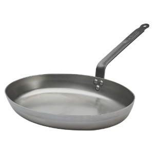 Tigaie ovala peste, otel, 36 x 26 cm, "CARBONE PLUS" - de Buyer