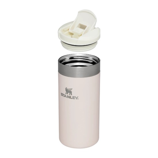 Cana calatorie, inox, 350ml, "Aerolight Transit", Rose Quartz Metallic - Stanley