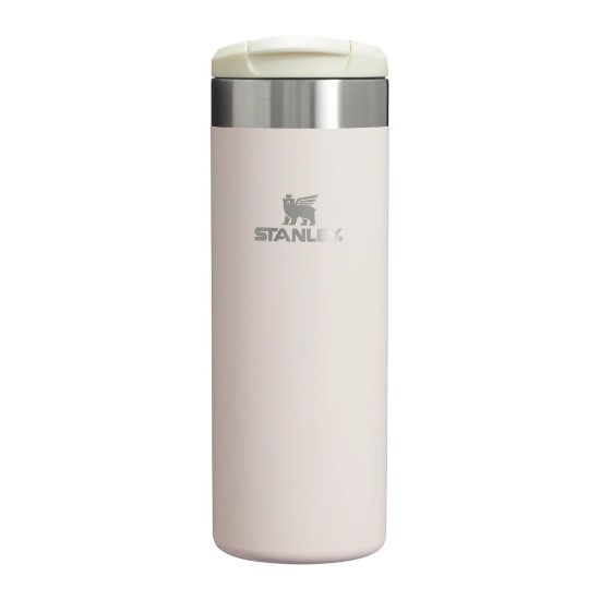 Cana calatorie, inox, 470ml, "Aerolight Transit", Rose Quartz Metallic - Stanley