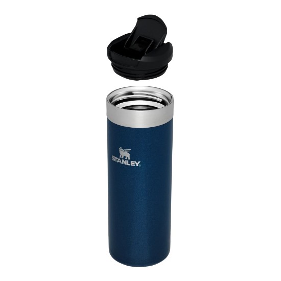 Cana calatorie, inox, 470ml, "Aerolight Transit", Royal Blue Metallic - Stanley