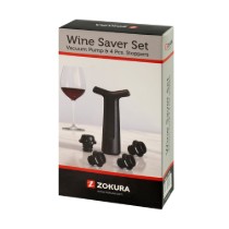 Pompa vidare vin cu 4 dopuri - Zokura