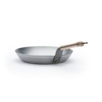 Tigaie otel, 24cm, "Mineral B Bois" - de Buyer