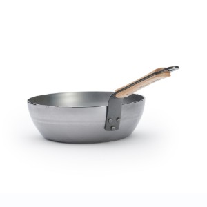 Tigaie adanca, otel, 24cm, "Mineral B Bois" - de Buyer