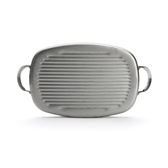 Tava grill, otel, 38 x 26 cm, "Mineral B" - de Buyer