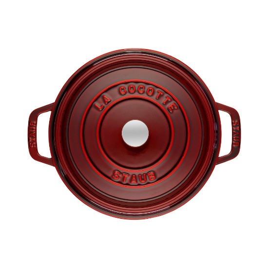 Oala Cocotte fonta, 26cm/5,2L, Grenadine - Staub