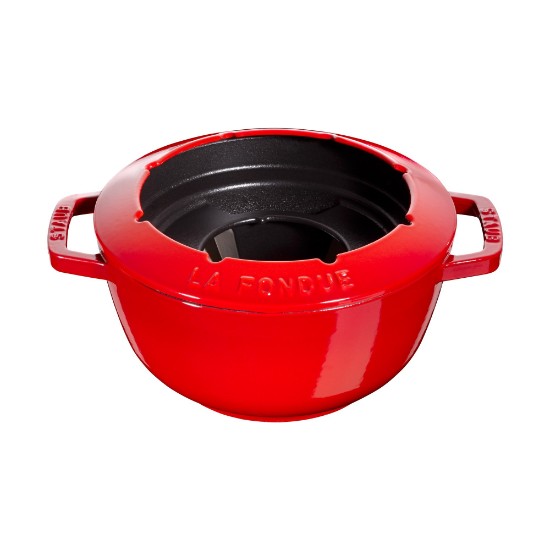 Set fondue, fonta, 20cm, Cherry - Staub