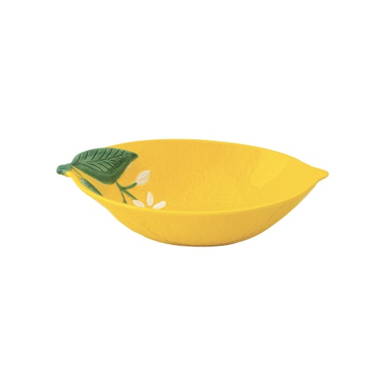 Bol portelan, 22x16cm, "Fleurs et Citrons" - Easy Life