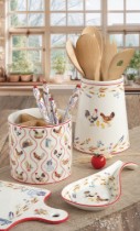 Suport lingura, portelan, 26x12cm, "Country Life" - Nuova R2S