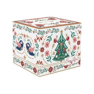 Cana portelan, 300ml, "Christmas Folk" - Nuova R2S
