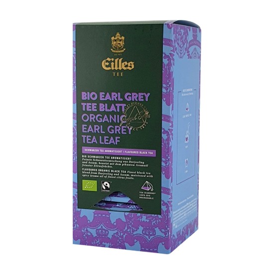 Ceai negru "Earl Grey Bio Premium", 20 plicuri piramidale - Eilles Tee