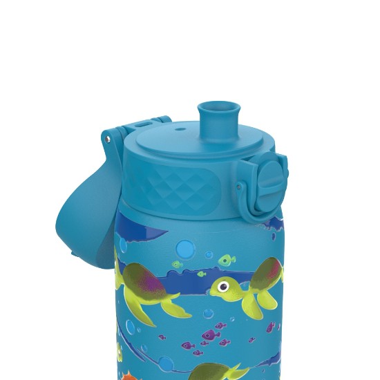 Sticla apa pentru copii, inox, 400ml, Sea Turtle - Ion8