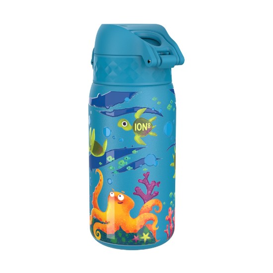 Sticla apa pentru copii, inox, 400ml, Sea Turtle - Ion8