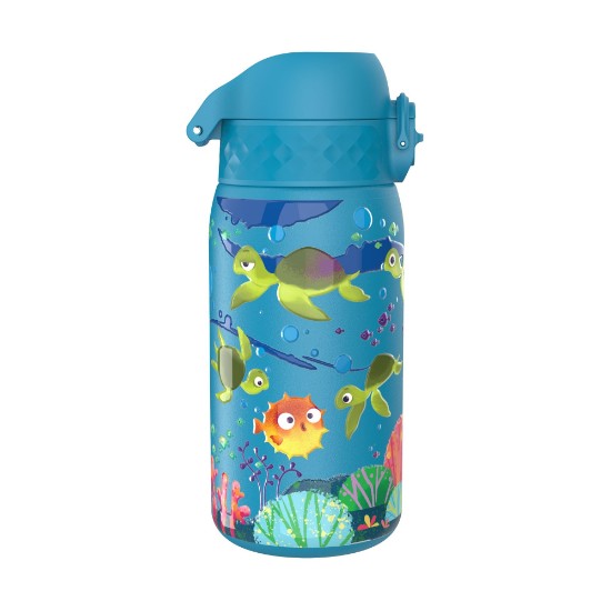 Sticla apa pentru copii, inox, 400ml, Sea Turtle - Ion8