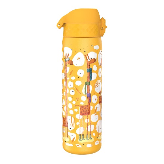 Sticla apa pentru copii, inox, 600ml, Giraffes - Ion8