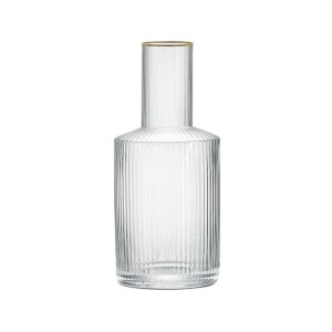 Carafa sticla, 800ml, "Gold" - Easy Life