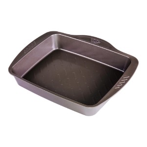 Tava de copt, otel carbon, 35x27cm, "Asimetria" - Pyrex