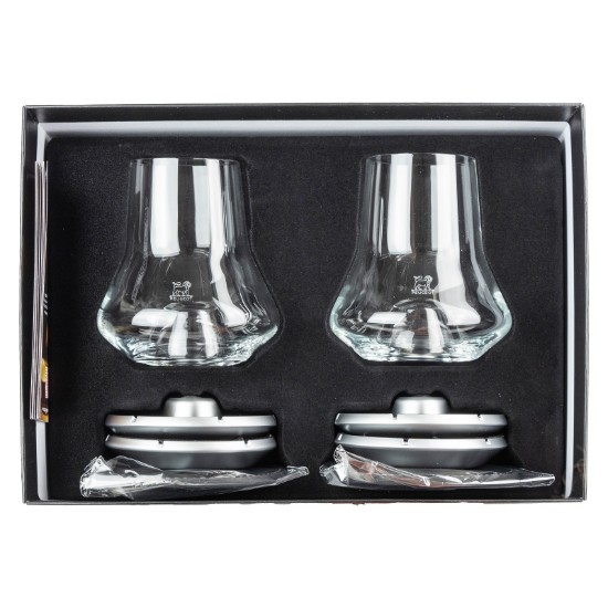 Set 2 pahare whisky, cu baza de racire, "Experience" - Peugeot