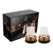 Set 2 pahare whisky, cu baza de racire, "Atmosphere" - Peugeot