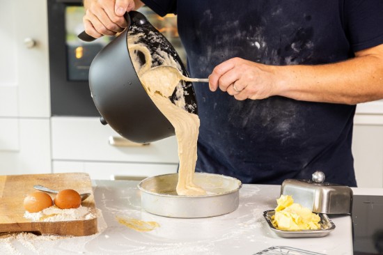 Forma de copt, cu baza detasabila, din aluminiu reciclat, 20 cm - MasterClass