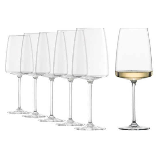 Set 6 pahare vin, sticla cristalina, 535ml, "Sensa" - Schott Zwiesel