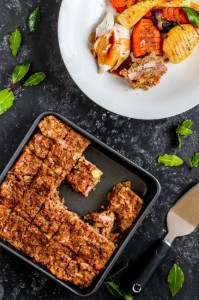 Tava de copt, patrata, otel, 23 x 23 cm, "MasterClass" - Kitchen Craft