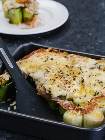 Tava de copt, patrata, otel, 23 x 23 cm, "MasterClass" - Kitchen Craft