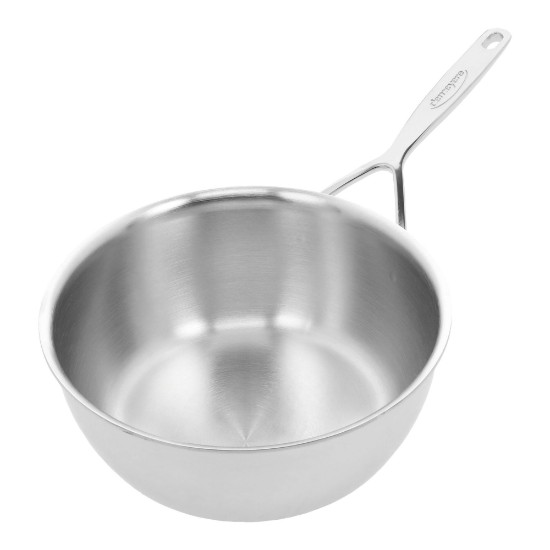 Tigaie conica saute, 5-Ply, inox, 24cm/3,3L, "5-Plus" - Demeyere