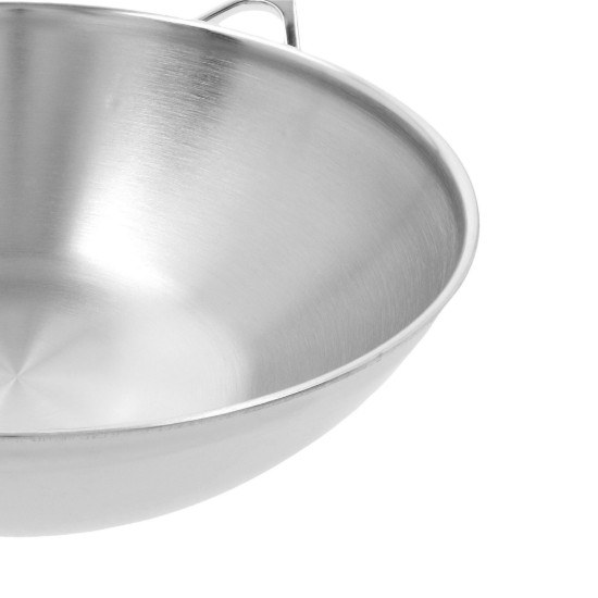 Tigaie wok, 5-Ply, inox, 30 cm, "Specialties" - Demeyere