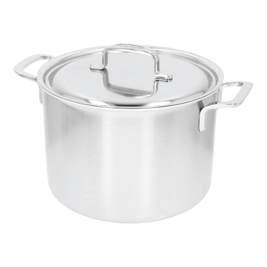 Oala inox, cu capac, 24cm/8L, "5-Plus" - Demeyere