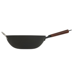 Tigaie wok, otel carbon, 32 cm - Zokura