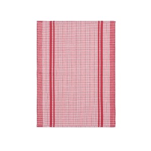 Set 4 prosoape de bucatarie, 50x70 cm "Waffle", Red - Tiseco