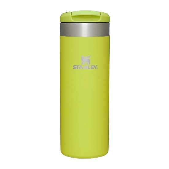 Cana calatorie, inox, 470ml, "Aerolight Transit", Electric Yellow - Stanley