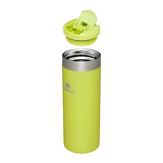 Cana calatorie, inox, 470ml, "Aerolight Transit", Electric Yellow - Stanley