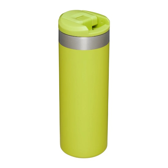 Cana calatorie, inox, 470ml, "Aerolight Transit", Electric Yellow - Stanley