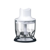 Chopper pentru blender vertical MQ20WH, sistem EasyClick, 350ml, Alb - Braun