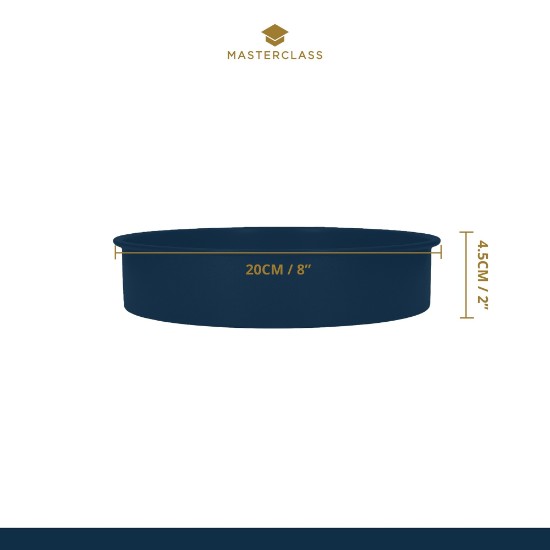 Forma de copt rotunda, otel, 20 cm, "Master Class" - Kitchen Craft