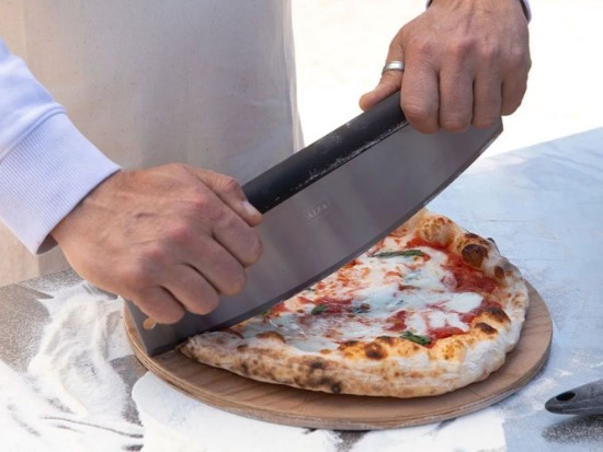 Feliator pizza, cu lama lunga, inox, 35 cm - Alfa