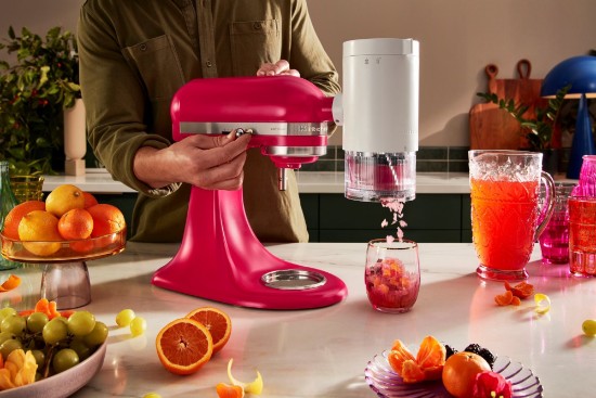 Mixer cu bol 4.7L, Artisan, Model 195, Hibiscus - KitchenAid