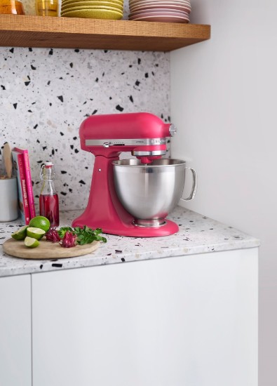 Mixer cu bol 4.7L, Artisan, Model 195, Hibiscus - KitchenAid